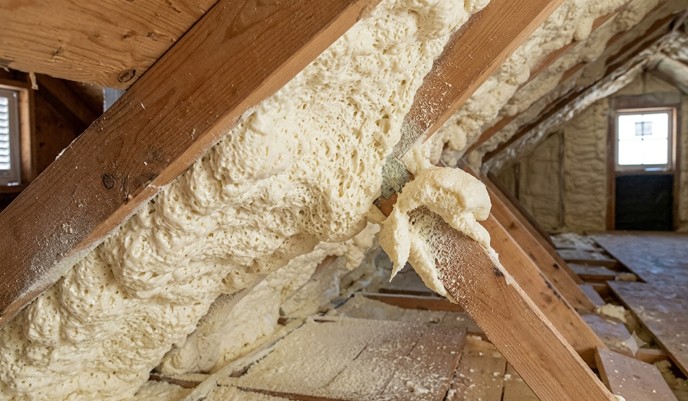 open cell spray foam insulation