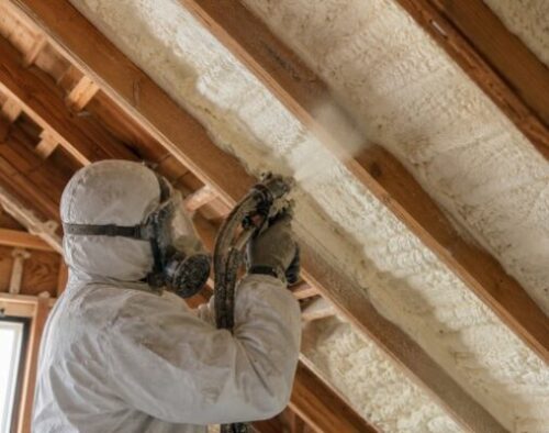 spray foam contractor attic